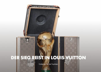 Louis Vuitton fertigt auch den Koffer für die Trophäe der Fifa Fußball WM.