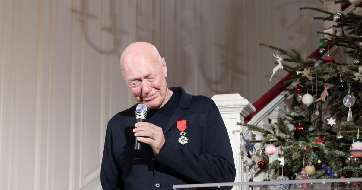 Jean-Claude Biver war bei seiner Dankesrede sichtlich gerührt.