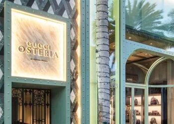 Die Gucci-Osteria am berühmten Rodeo Drive.