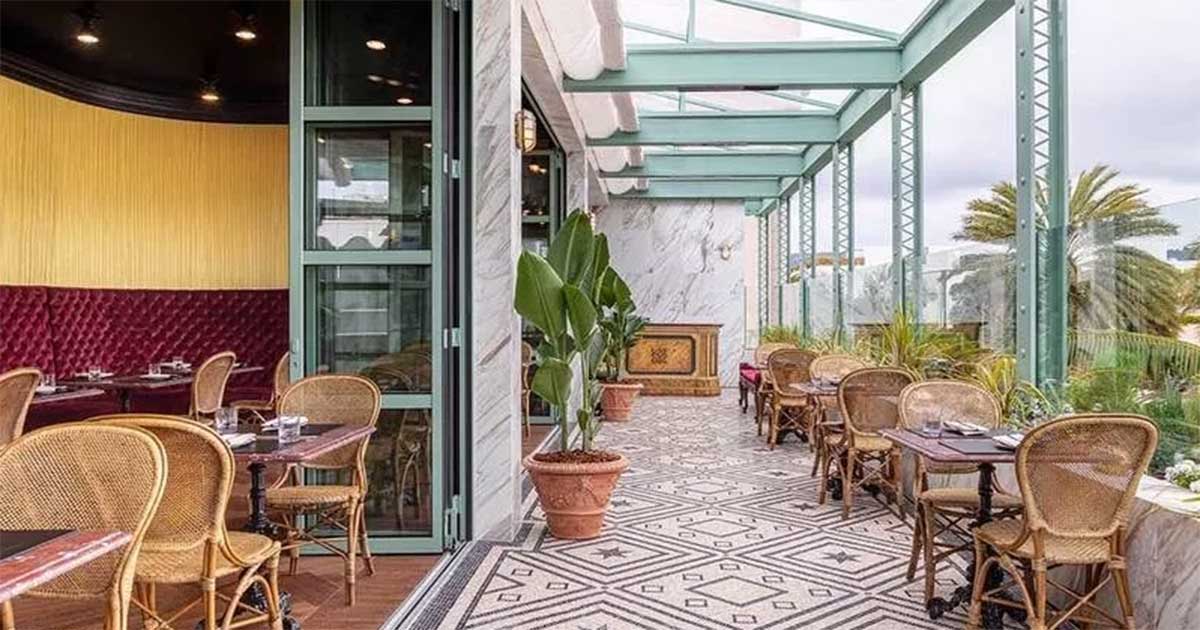 Die Einrichtung des Gucci-Restaurants ist angelehnt an das erste Lokal in Florenz, das 2018 im Gucci Garten wurde.
