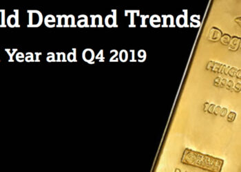 Die weltweite Nachfrage nach Goldschmuck ist 2019 gesunken.