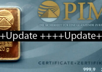 Weniger drin als draufsteht?: Angeblich sind verkaufte PIM-Goldbarren leichter als angegeben.