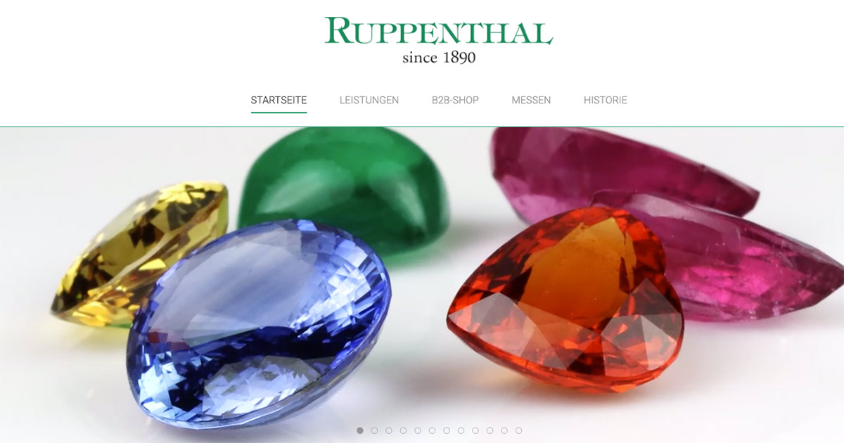 Seit 1875 ein verlässlicher Partner: A. Ruppenthal.