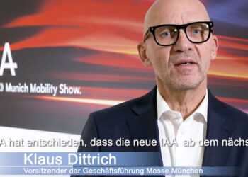Die nächste IAA findet in München statt, berichtet Messe-Chef Klaus Dittrich.