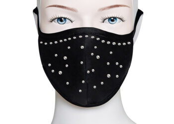 So sieht das Modell in Schwarz mit Swarovski Kristallen aus. Es kostet 59,90 Euro VK.