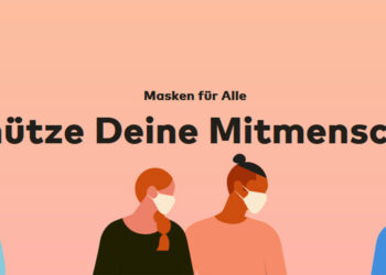 Das Hamburger Unternehmen setzt auf seine große Social-Media-Reichweite, um mit dem Claim "Masken für alle – Schütze Deine Mitmenschen" zu Solidarität aufzurufen.