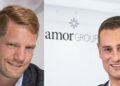 CEO Hans Schmitt (r.) und Daniel Krämer von der Amor Group.