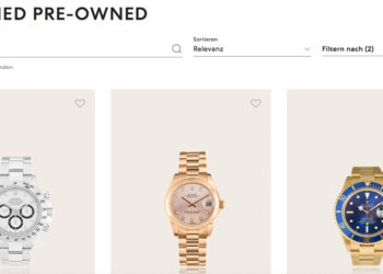 Einschließlich Stahl-Daytona: Bucherers Geschäft mit gebrauchten Uhren wächst.