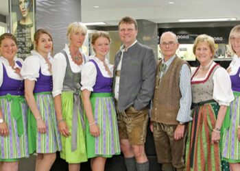 Das Team von Juwelier Alfred Fiechtl war mit dem ersten Tag nach dem Shutdown in Österreich zufrieden.