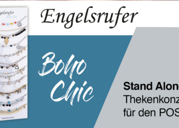 Der Boho-Chic kommt zurück. Engelrufer hat nun eine Kollektion mitsamt P.O.S.-Display herausgebracht.
