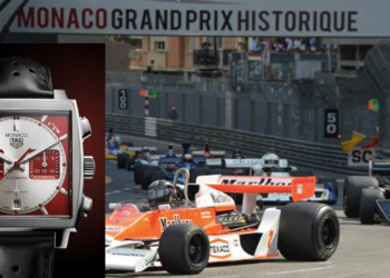 Natürlich eine „Monaco“: TAG Heuer ist zum offiziellen Sponsor und Zeitnehmer des Grand Prix de Monaco Historique geworden und bringt dazu eine limitierte Uhr der „Monaco“-Linie heraus.