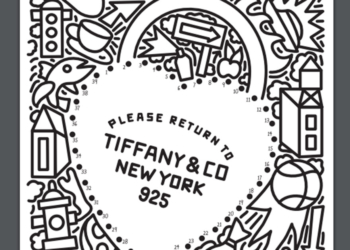 Lustige Skizzen zum Ausmalen gibt es jetzt von Tiffany.