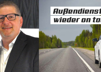 Peter Wittmann von Jacques Lemans besucht wieder seine Kunden.