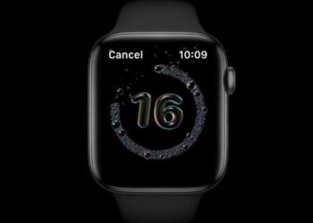 Waschen gegen das Coronavirus! Die Apple Watch signalisiert künftig, ob man lang genug die Hände gewaschen hat.