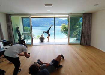 Anna Gasser – Shooting für Jacques Lemans