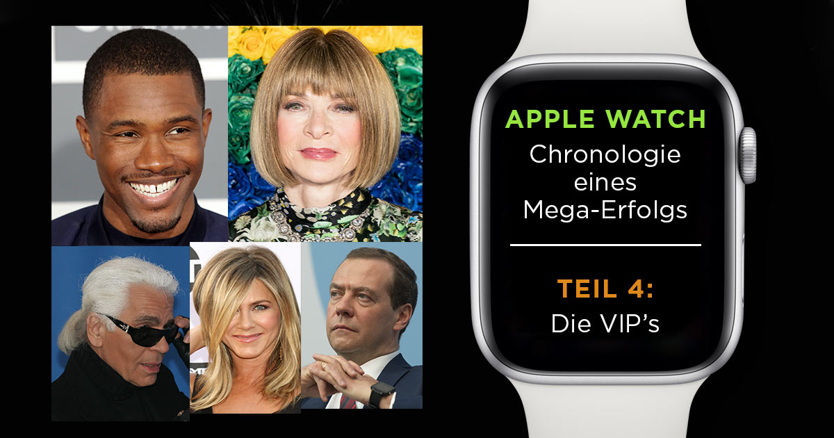VIP’s lieben diesen Wecker: Wir zeigen 10 einflussreiche VIP’s, die große Fans der Apple Watch sind.