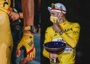 Breitling feiert den Toursieg mit