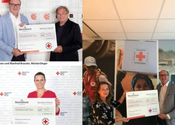 MeisterSinger: Drei Spenden für Corona-Helfer