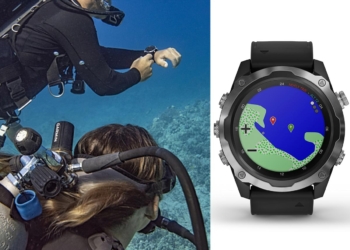 Sicher in der Tiefe: Die neue Tauchcomputer-Serie Descent Mk2 von Garmin hat unter anderem neue Sicherheits-Features.