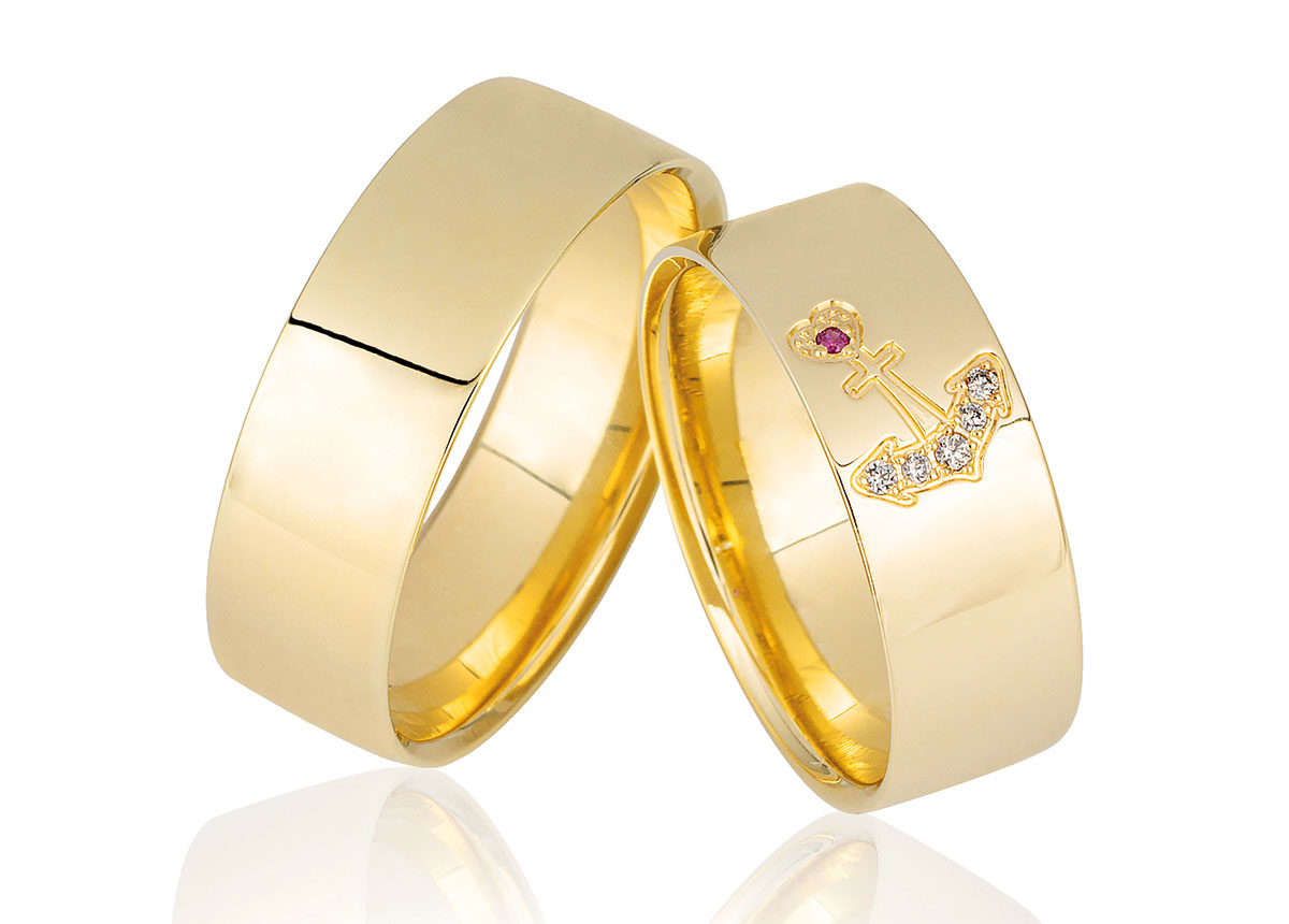 Der neue Infini Ring von Breuning mit Ankermotiv symbolisiert Sicherheit, Schutz, Halt und Geborgenheit.