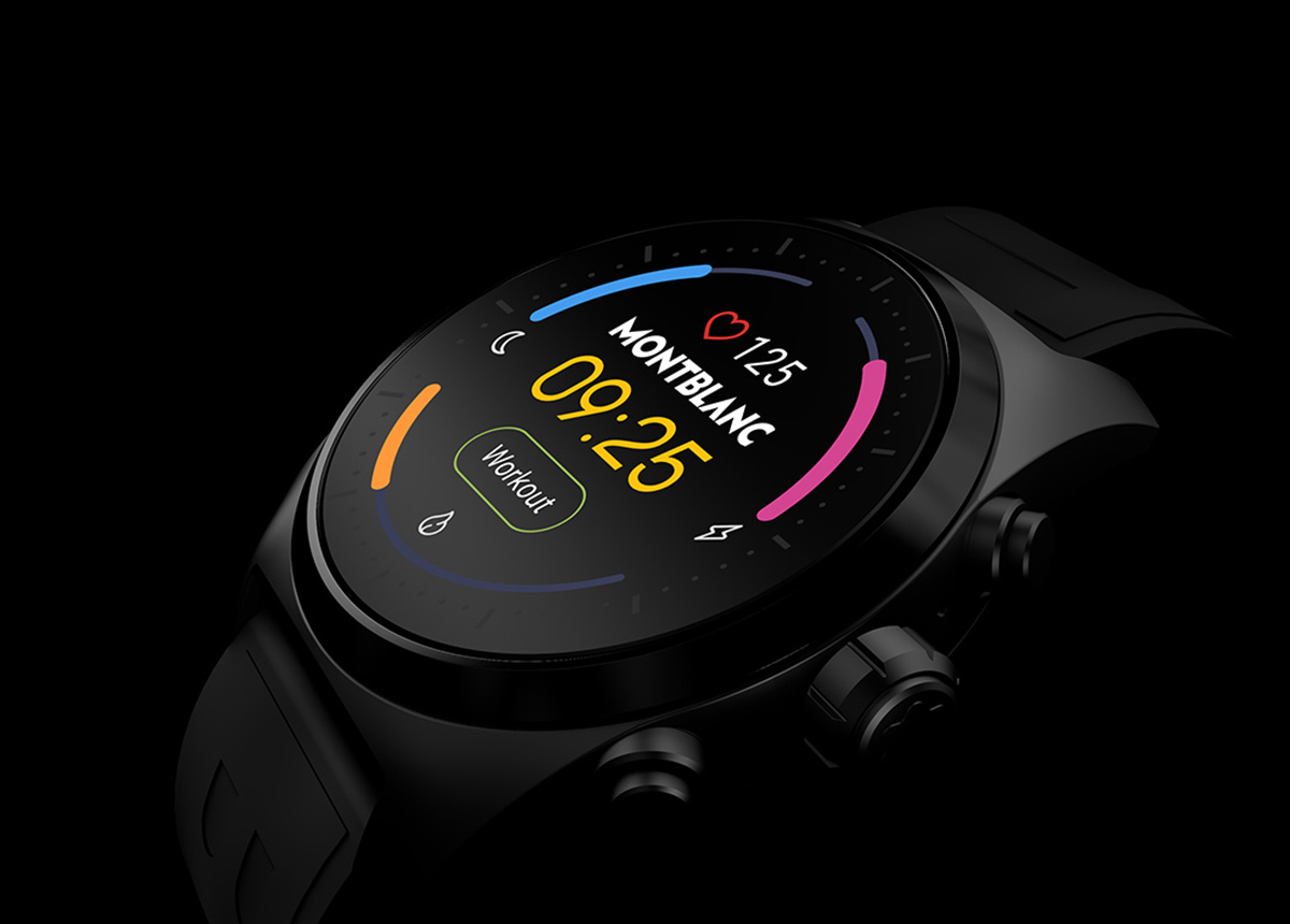 Die Montblanc Summit Lite Smartwatch ist ab sofort für 790 Euro VK erhältlich.