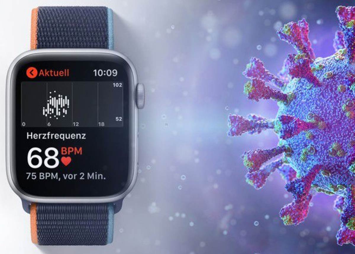 Die Apple Watch kann angeblich COVID-19 Infektionen erkennen. (Credit: © Apple / Shutterstock/Corona Borealis Studio)