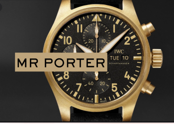 Das Mr Porter-Jubiläumsmodell von IwC ist natürlich nur online auf mrporter.com erhältlich.