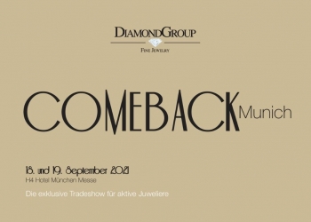 Am 18. und 19. September stellen im H4 Hotel München bekannte Marken wie Capolavoro und Diamond Group ihre Neuheiten vor.