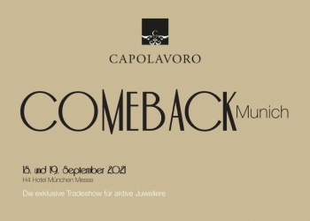 Auch Capolavoro wird bei der exklusiven Tradeshow in München mit dabei sein und die umfangreiche P.O.S.-Unterstützung präsentieren.