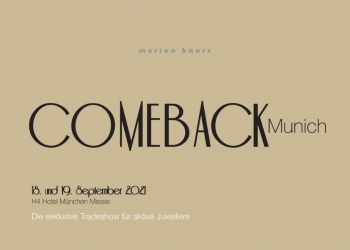 Im Video gewährt Marion Knorr Einblicke ins Atelier – die perfekte Vorbereitung auf die "Comeback Munich".