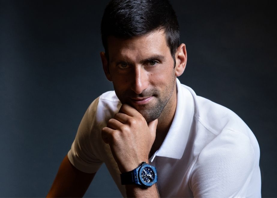 Der serbische Tennisspieler Novak Djokovic ist neuer Markenbotschafter von Hublot.