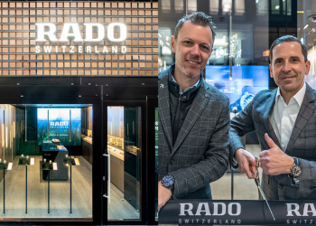 Rado Boutique in Wien erstrahlt in neuem Design