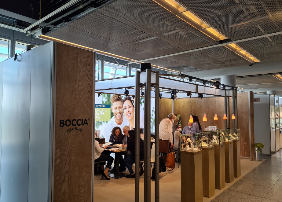 Auch die Marke Boccia war unter den Ausstellern in Düsseldorf vertreten. © Inova Collection