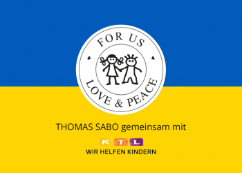 Thomas Sabo und RTL engagieren sich für Kinder in der Ukraine.