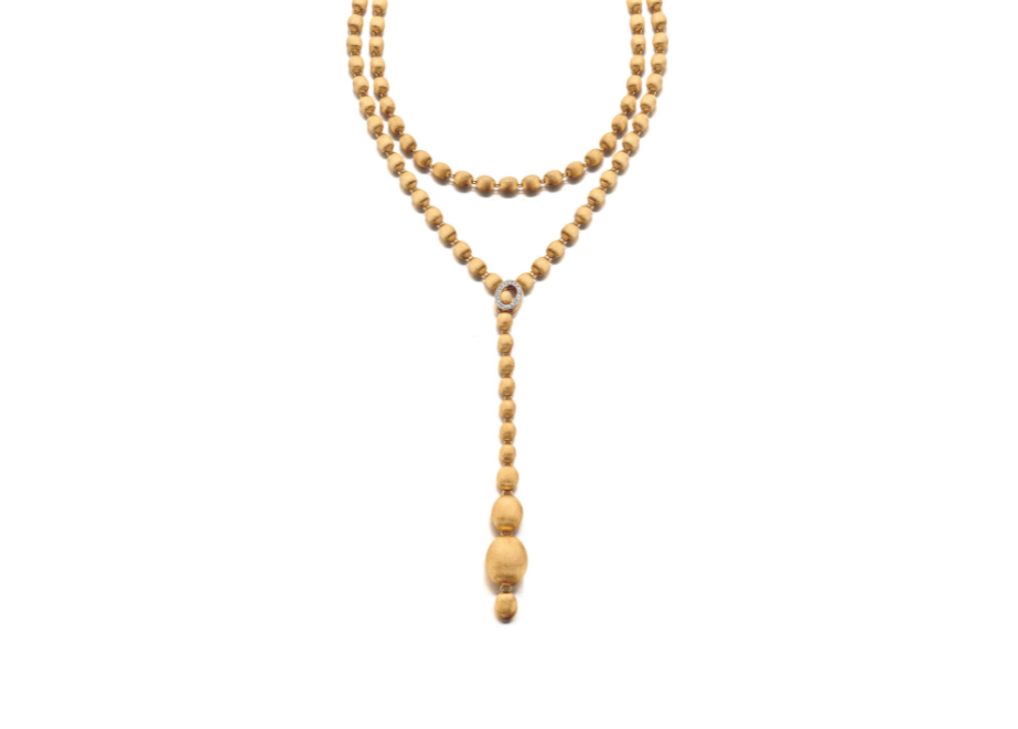 Bestseller: Halskette "Ivy" aus 18 Karat Gold mit Brillanten. © Nanis