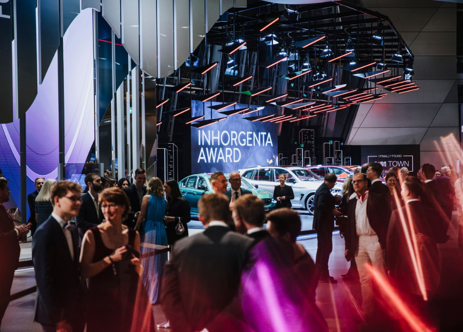 Inhorgenta award 2020: Auch dieses Jahr wieder in der BMW-Welt.