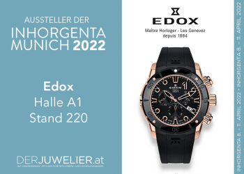 Edox finden Sie in Halle A1, Stand 220