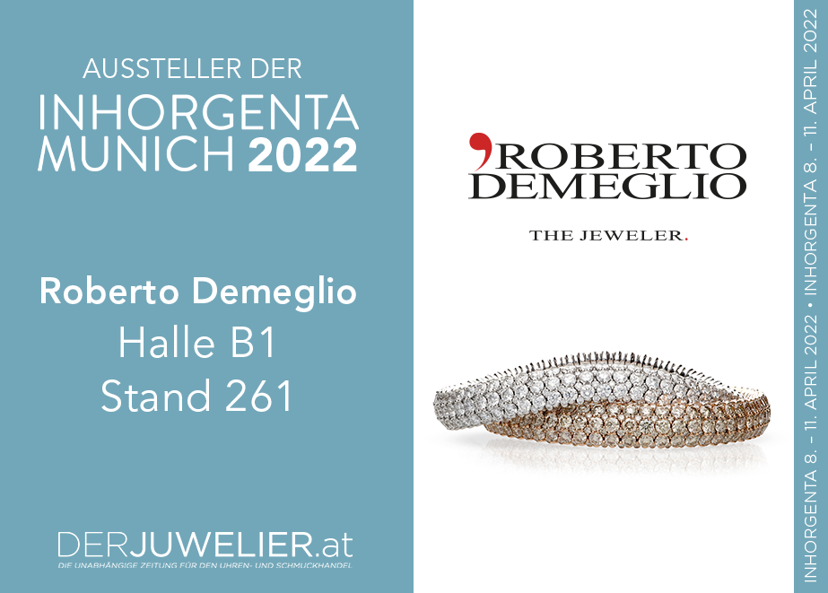 Besuchen Sie den Stand von Roberto Demeglio mit der Nummer 261 in Halle B1.