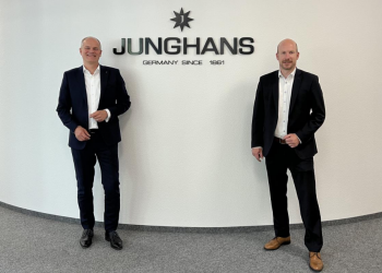 Zukünftige Führungsspitze bei Junghans: Matthias Stotz (links) agiert ab 1. Juni gemeinsam mit Hannes Steim. © Junghans