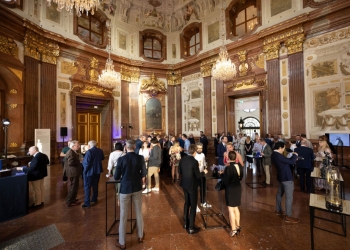 Feier in Schloss Belvedere anlässlich des 200-jährigen Jubiläums von Carl Suchy & Söhne. © Fehringer