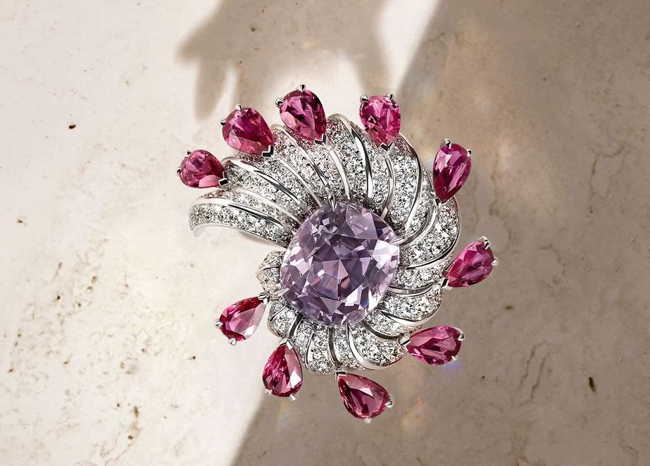 Cartier ist das größte Juwel in der Schmucksparte von Richemont. Hier der Amodea-Ring aus Platin, besetzt mit Rubinen, Diamanten und einem Spinell, aus der neuen High Jewellery-Kollektion. © Cartier