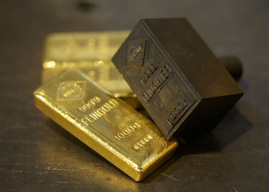 Die Nachfrage nach Gold in Form von Barren und Münzen lag im ersten Halbjahr mit 526 Tonnen um 12% unter dem Vorperiodenwert © Ögussa
