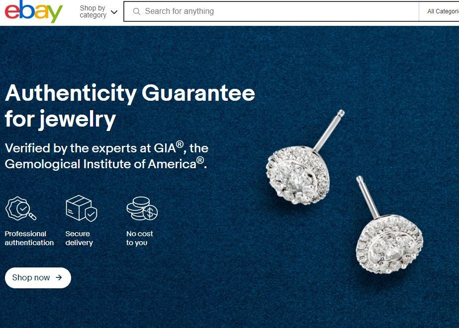 In Zusammenarbeit mit dem GIA erweitert Ebay sein Authentifizierungs-Programm auf hochwertigen Schmuck © Ebay