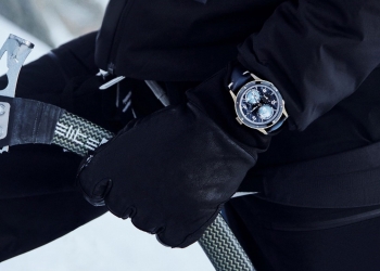 Simon Messner mit Geosphere auf den Mont Blanc