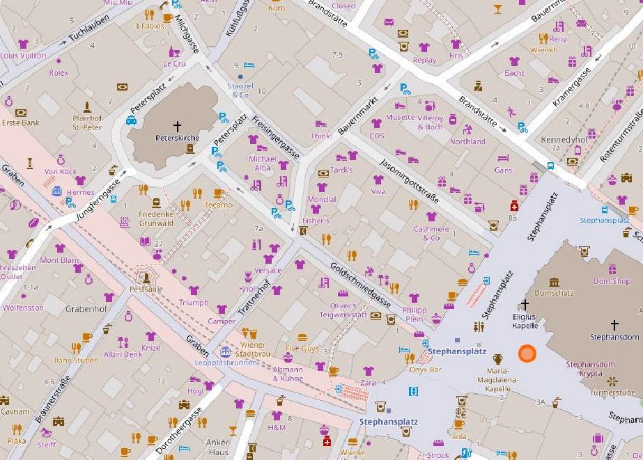 Ausgangsbasis für die Entwicklung des WIGeo Standortatlas waren die frei zugänglichen Daten der Online-Plattform OpenStreetMap © OpenStreetMap