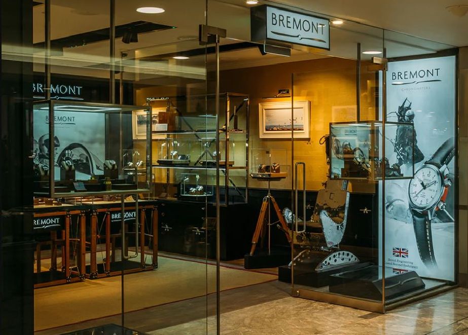 Bremont-Boutique Canary Wharf in London © Bremont