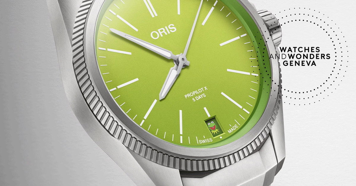 Oris Sonderedition mit Kermit dem Frosch DerJuwelier.at