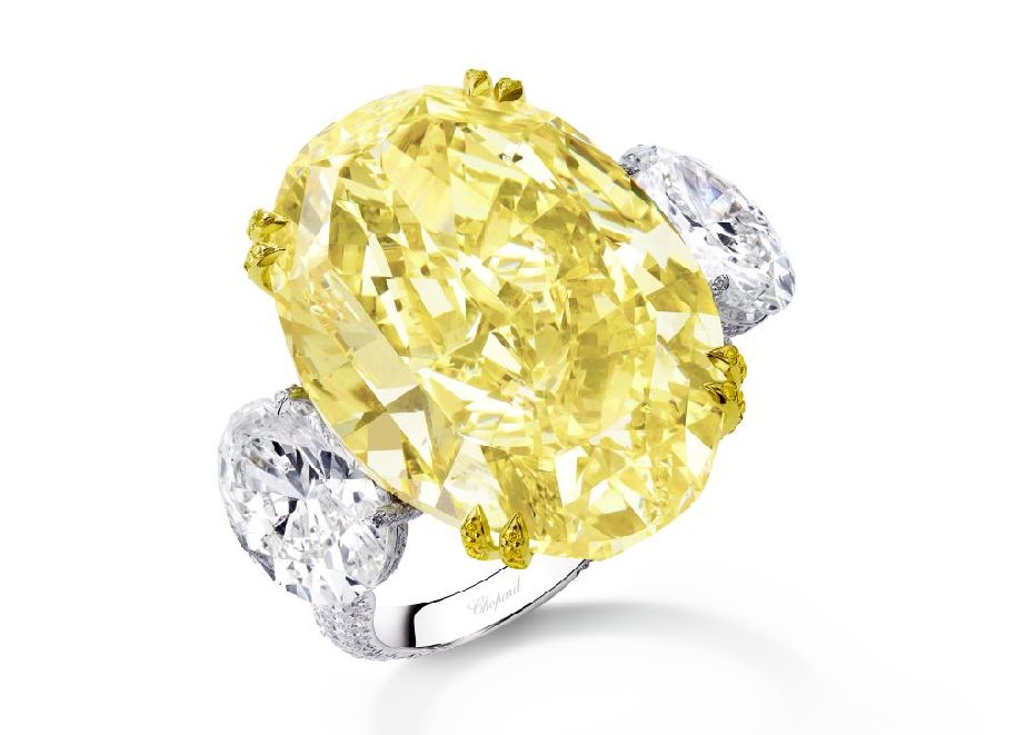 Gelbe Diamanten erfreuen sich hoher Beliebtheit. © Chopard