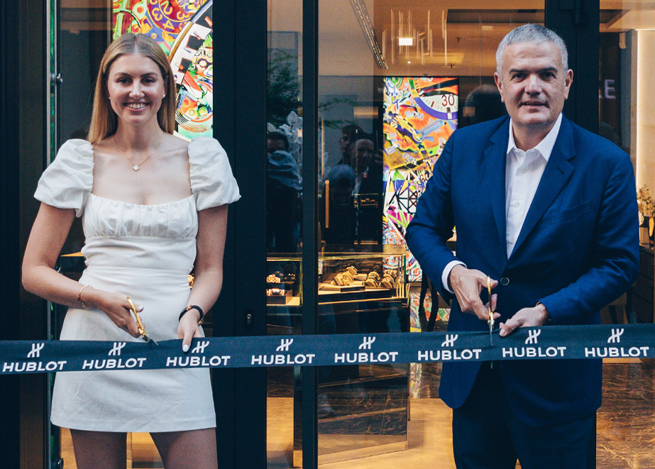 Eröffnung der Hublot Boutique in Wiener Innenstadt durch CEO Ricardo Guadalupe