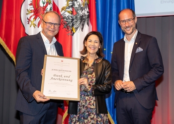 „Tiroler Traditionsbetrieb”: Juwelier Winkler erhält Auszeichnung vom Land